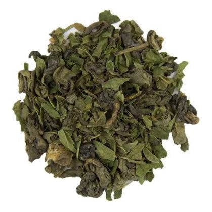 Dark Olive Green Mint Green Tea
