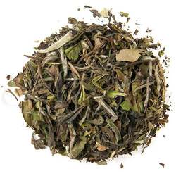 Dark Olive Green Pai Mu Tan White Tea